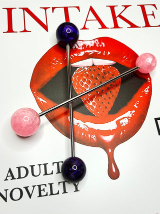 The Climax multipurpose intimate and body massage tool in pink"