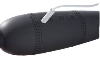 Close-up shot of USB charging port.