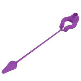 Lifestyle image of King of the Ring toy designed for couples’ pleasure.