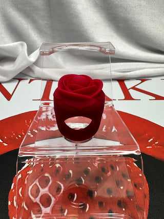 Blooming Rose Ring displayed 