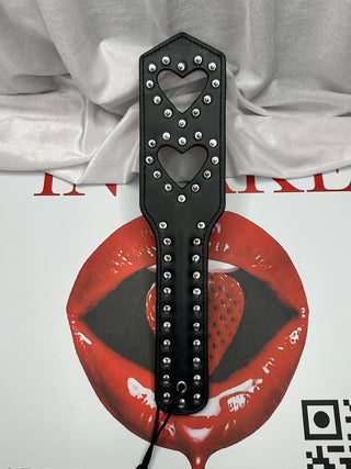 Close-up showing silver rivet craftsmanship and premium finish.