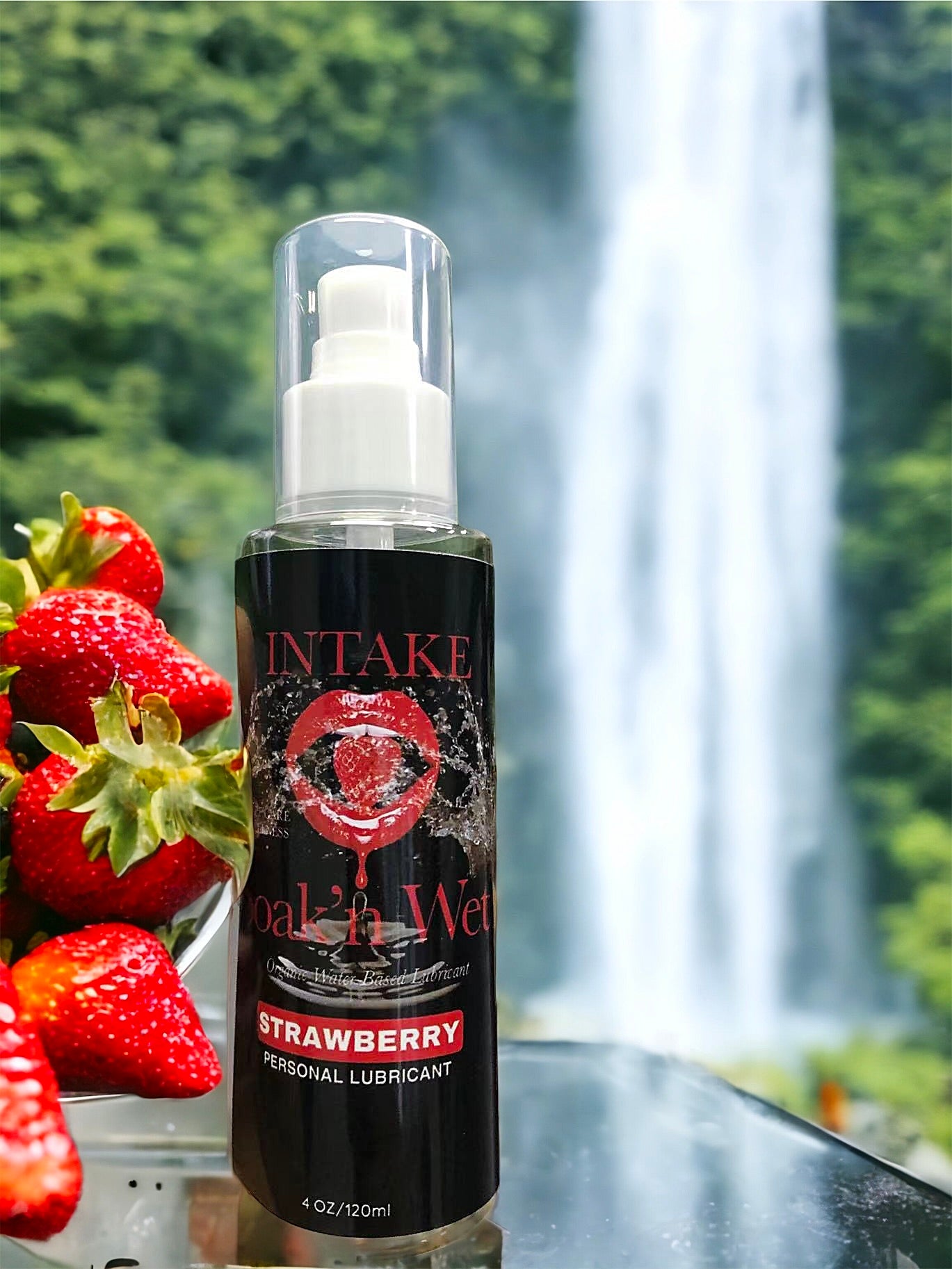 Soak'n Wet Organic Lubricant Natural Water-Based Lube 8oz Soak'n Wet Organic Lubricant Natural Water-Based Lube 8oz