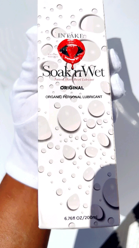 Soak'n Wet Organic Lubricant Natural Water-Based Lube 8oz Soak'n Wet Organic Lubricant Natural Water-Based Lube 8oz